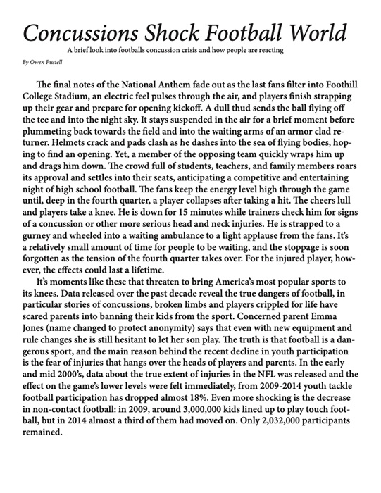 Article by Owen Pustell